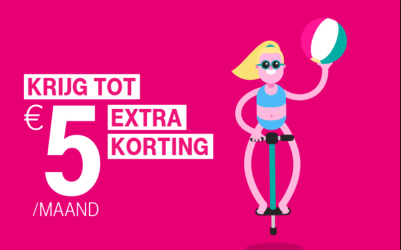 T-Mobile Samen geeft €5 extra korting op mobiel- of sim only abonnement